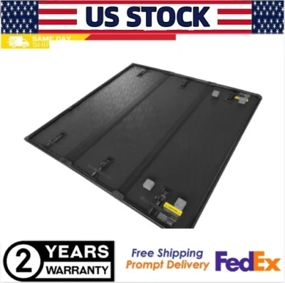 Cubierta rígida de 3 pliegues de 6,8 pies para plataforma de camioneta Ford F250 F350 Superduty 1999-2024 Foto 1 de 4