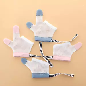 1 Pair Bite-Resistant Thumb Sucking Guard Breathable Stop Finger Guard for Baby - Picture 1 of 24