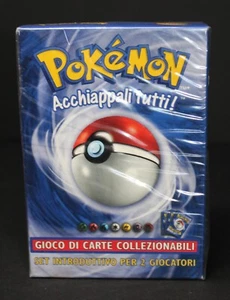 1999 Pokemon Base Set ITALIAN, 2 Player Starter Set WOTC RARE - Picture 1 of 2