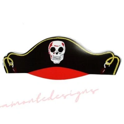 Sombrero pirata para niños jugar sombreros vestir fiesta bolsa relleno juguetes piñata relleno VENDEDOR DEL REINO UNIDO Foto 1 de 2