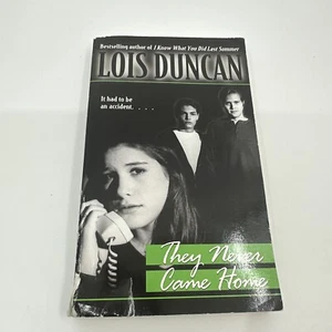 They Never Came Home by Lois Duncan (1990, Dell PB) Teenage Phone Horror Scary - Picture 1 of 10