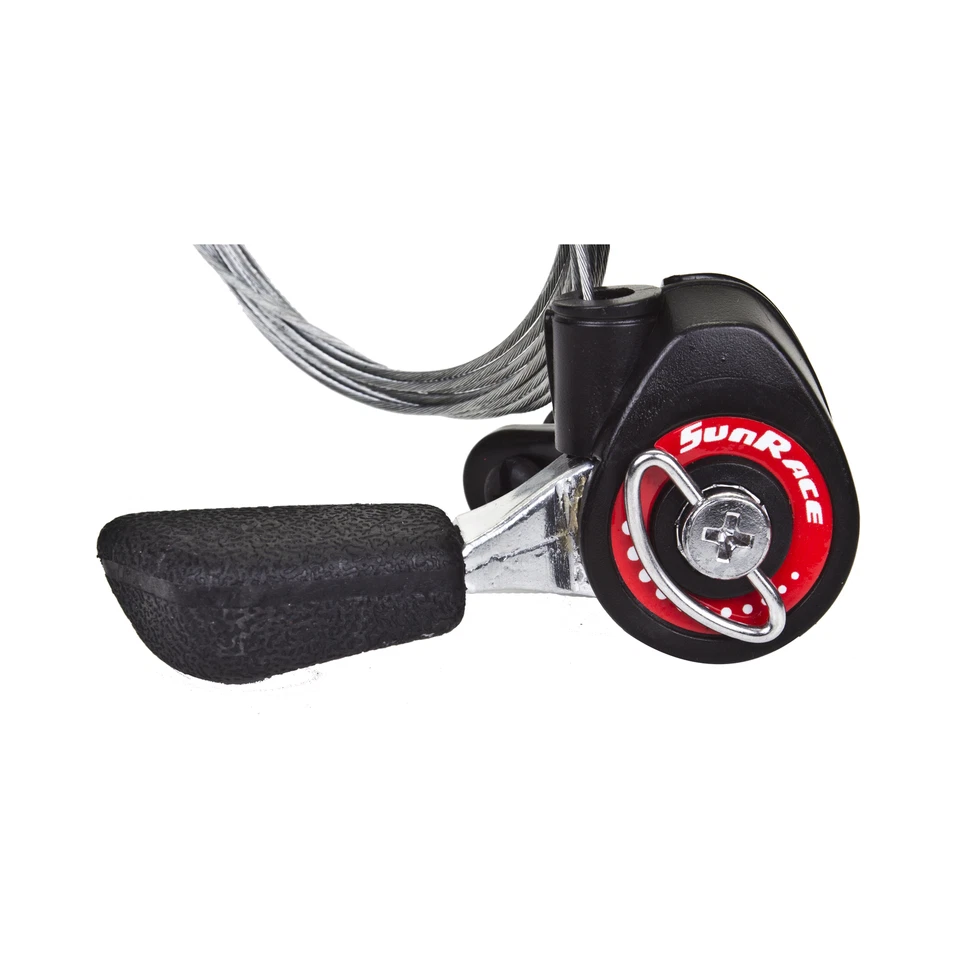 Sunrace SLM10 5-7sp Friction Stem Shifter 22.2mm Black MTB Commuter City - Image 1 of 1