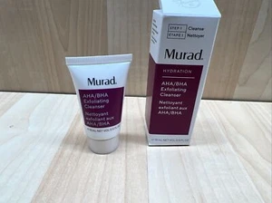 Murad Hydration AHA/BHA Exfoliating Cleanser 0.5oz/15ml TRAVEL SIZE - Picture 1 of 3