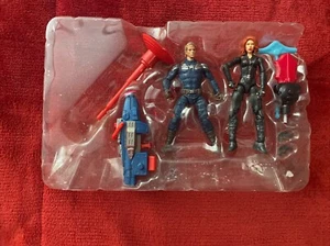 Marvel Avengers Age of Ultron Captain America Black Widow - Toys R Us Exclusive - Picture 1 of 1