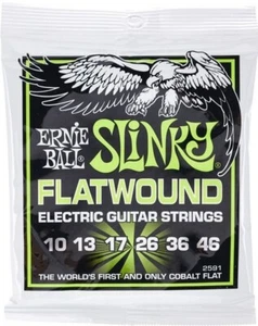 Ernie Ball 2591 Regular Cobalt Flatwound Electric Guitar strings 10-46 - Picture 1 of 2