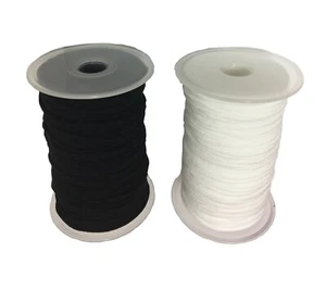Round Elastic Band 1/8" ( 3-mm ) Width DIY, 100 Yards on Acrylic Spool - Picture 1 of 15