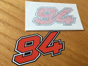 Jonas Folger Race Number 94 - 2017 (Small Pair) - Picture 1 of 1