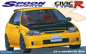 1:24 Scale Fujimi Honda Civic EK9 Type R Spoon Sports Model Kit - Picture 1 of 1