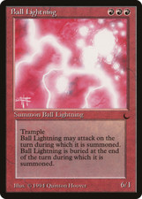 Ball Lightning X (1) The Dark MTG Excellent/Near Mint - 4RCards