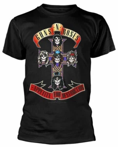Guns N Roses Appetite For Destruction Black Kids T-Shirt NEW OFFICIAL - Picture 1 of 1