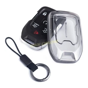 Cubierta de cadena transparente negra para Chevrolet Silverado Tahoe GMC Sierra - Imagen 1 de 8