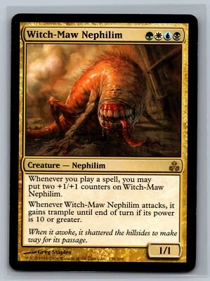 Magic The Gathering Guildpact Witch-Maw Nephilim #138/165 MTG TCG CCG - Image 1 of 2