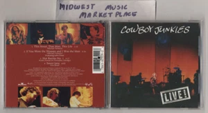 Cowboy Junkies – Live! - MINT CD - Hot Burrito No. 1 Sweet Jane Street Man Life - Picture 1 of 1