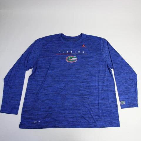 Florida Gators Nike Dri-Fit Long Sleeve Shirt Men's Blue New Cover