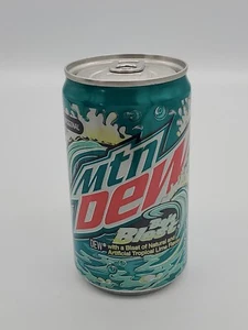 2022 Mtn Dew Baja Blast Can Full 7.5oz Mini Dew Can Mountain Dew Can Mt Dew - Picture 1 of 5