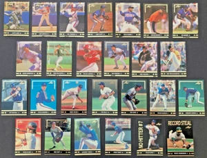 1991 Leaf Baseball Complete GOLD LEAF ROOKIES Set 1-26 Bagwell Mussina RC Ryan + - Picture 1 of 1