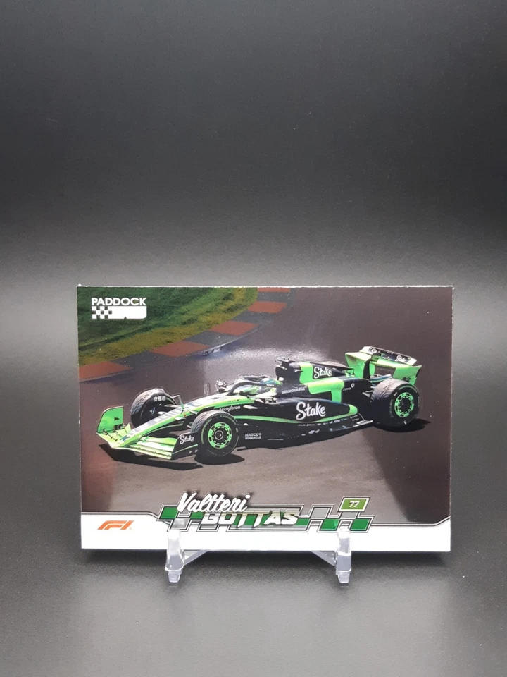 2024 Topps Paddock Pass Formula 1 Car Chrome Refractor Valtteri Bottas #43 - Image 1 of 2