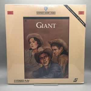 GIANT Extended Play Laser VideoDisc James Dean Elizabeth Taylor Rock Hudson NEW - Picture 1 of 6