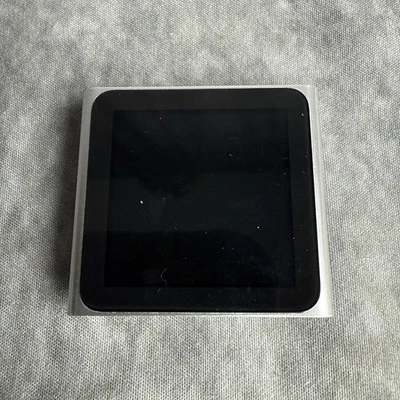 Apple iPod Nano 6th Generation 8GB A1366 MC525LL Silver Untested - Image 1 of 4