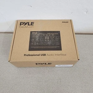 Pyle Professional USB Audio Interface with MIC/LINE, Guitar AUX Stereo & RCA - Picture 1 of 12