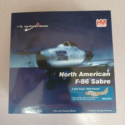 Hobby Master 1/72 HA4323 F-86F Sabre USAF 67th FBS, MiG Poison, James Hagerstrom Foto 1 de 4