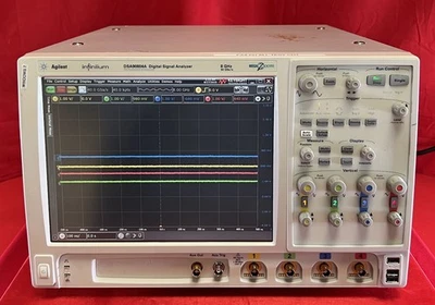 Agilent/Keysight DSA90804A Infiniium Oscilloscope, 8 GHz loaded options - Image 1 of 4