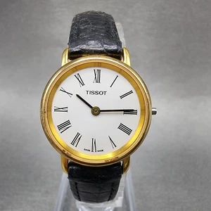 Orologio Tissot donna 24mm quadrante bianco tono oro tondo T852K RICAMBI - Foto 1 di 12