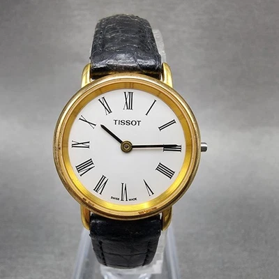 Reloj Tissot Mujer 24mm Esfera Blanca Tono Dorado Redondo T852K PIEZAS Foto 1 de 4