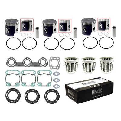 Kit de reparación de extremo superior Namura para moto acuática STD Bore 1994-1995 Polaris SLT 750 Foto 1 de 2