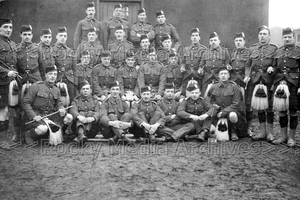 Eqq-87 Militar, Primera Guerra Mundial, Reloj Negro Soldados, Troón, Escocia. Foto - Imagen 1 de 1