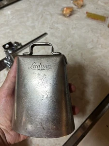 Vintage Ludwig Cowbell With Mount - Picture 1 of 3