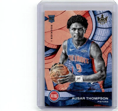2023-24 Panini Court Kings Rookie Level 1 Ausar Thompson RC Detroit Pistons #83 - Image 1 of 2