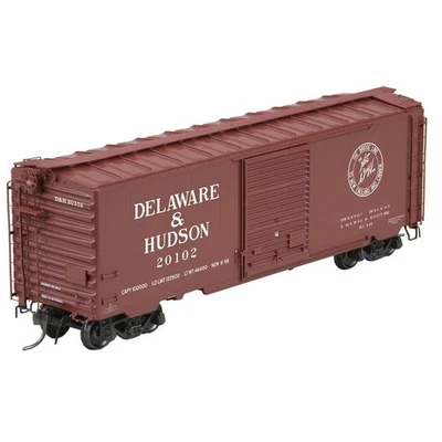 (3) KADEE 40' PS-1 BOXCARS. ST LEWIS & SW,  D&H, & ANN ARBOR.  NEW. - Image 1 of 3