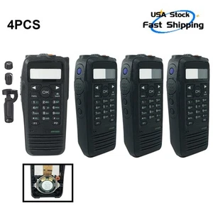 4x Zamienna obudowa Etui do radia ręcznego XPR6550 z pokrętłami głośnika - Zdjęcie 1 z 5