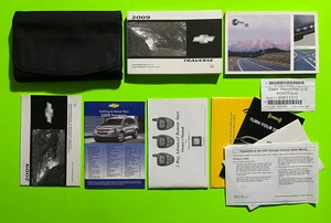 2009 Chevrolet TRAVERSE Factory Owners Manual Set w/ OnStar & Case *OEM* - Picture 1 of 7