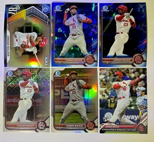 Jordan Walker ROOKIES SAPPHIRES REFRACTORS 1st Edition ALLE 6 KARTEN !!! - Bild 1 von 7