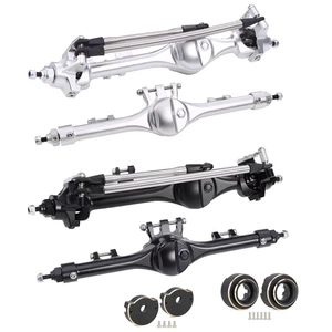 CNC Aluminu Straight Axle &Weights kit For 1/10 RC SCX10 II Vanquish VS4-10 F10T - Picture 1 of 33