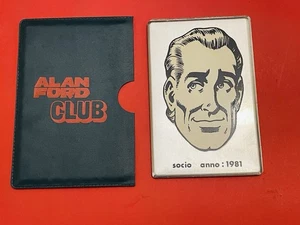 Agendina Metallica Club Alan Ford Corno 1981 Versione Verde Introvabile - Foto 1 di 4