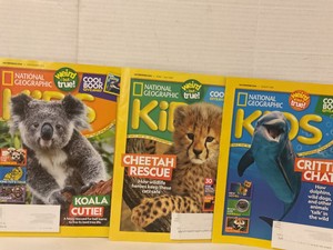 National Geographic Kids Magazines  2022  Lot of.3  - Jun- August  & Nov.