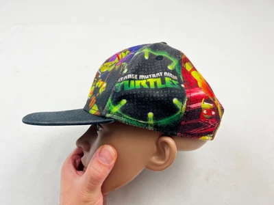 Gorra Tortugas Ninja Gorra Snapback Negra Verde Ajustable Juvenil TMNT Informal Niños Niño Foto 1 de 4
