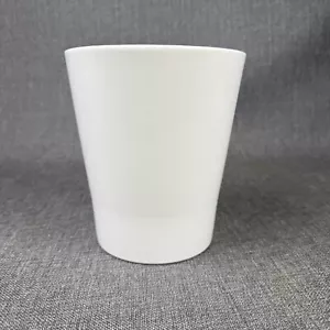 Jarrón maceta estilo MCM blanco FIRMADO Alemania 7" - Imagen 1 de 8