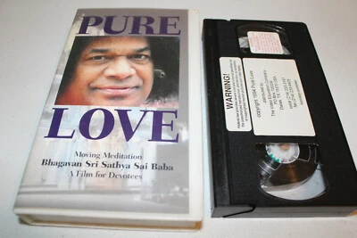 Pure Love (VHS 1994) Moving Meditation, Bhagavan Sri Sathya Sai Baba - Image 1 of 2