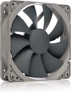 Noctua NF-P12 Redux-1300 PWM, Quiet Fan, 4-Pin, 1300 RPM (120Mm, Grey) - Picture 1 of 12