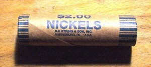 1975 NICKEL ROLL - "P" Uncirculated - JEFFERSON NICKEL ROLL 💥💥💥💥💥💥💥💥💥💥 - Picture 1 of 1