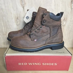 RED WING Leather Boots 4215 SZ 15 W Resistant Steel Toe Waterproof MADE USA NEW - Picture 1 of 17