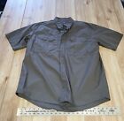 LA Police Gear SS Tactical Shirt 2.0 Gray Lg 44" Chest New Vented CCW Pockets
