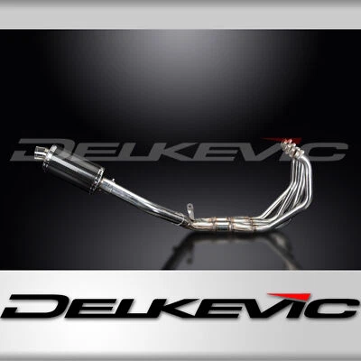 Silenciador de carbono ovalado 4-1 9" escape completo Honda CBR900RR CB900F 919 1992-2008 Foto 1 de 4