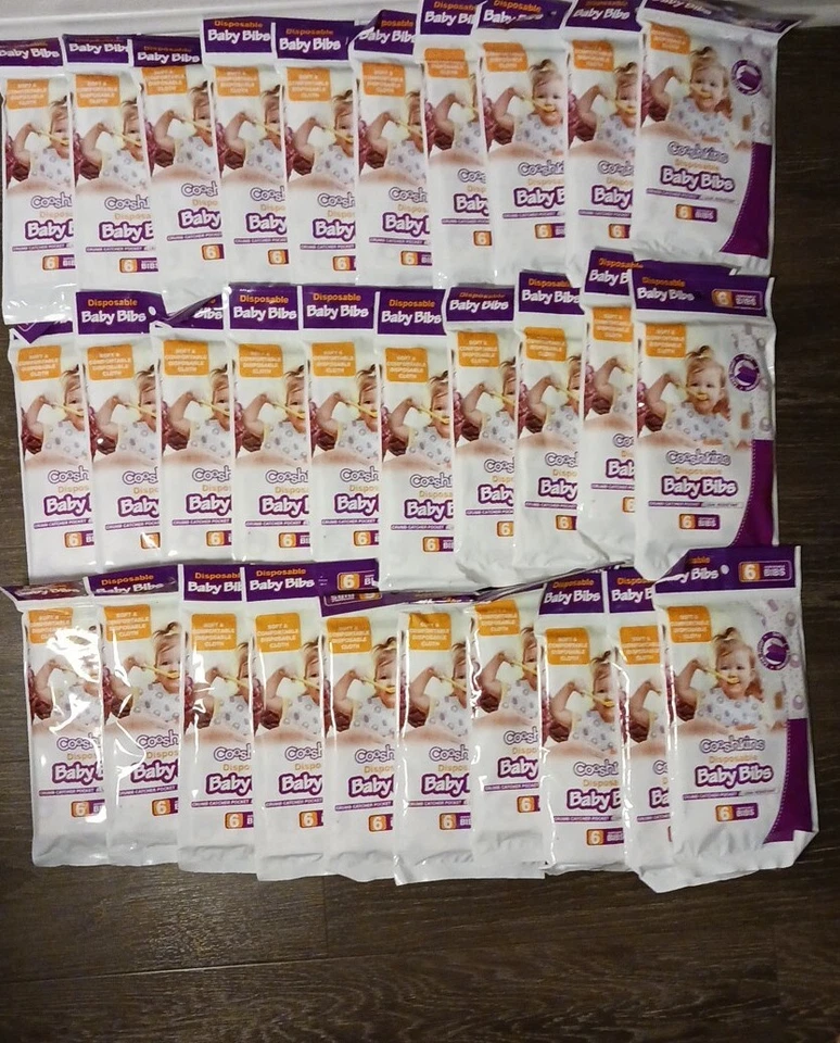 215762 Cooshkins Disposable Baby Bibs (-Pack) Bibs Cheap Wholesale Discount