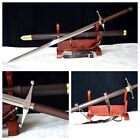 European Medieval Claymore Long Sword-1095 Carbon Steel-Handmade Functional#0213