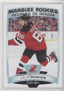 2019-20 Upper Deck O-Pee-Chee Update Marquee Rookies Jack Hughes #611 Rookie RC